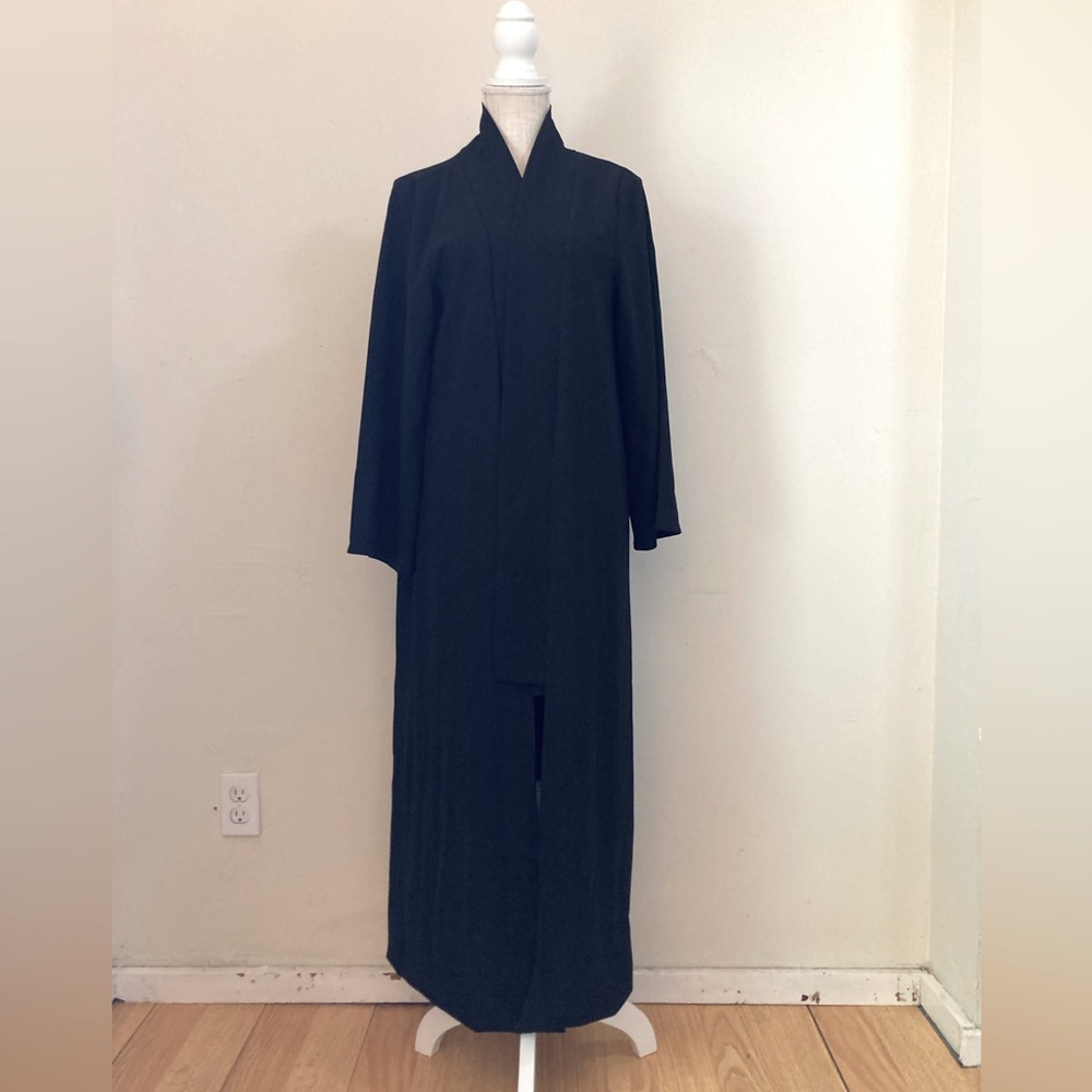 Black Kimono maxi coat/dress